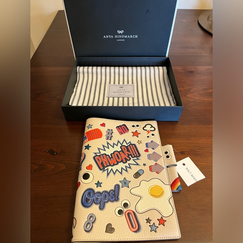 Anya Hindmarch All Over Stickers A5 Journal.